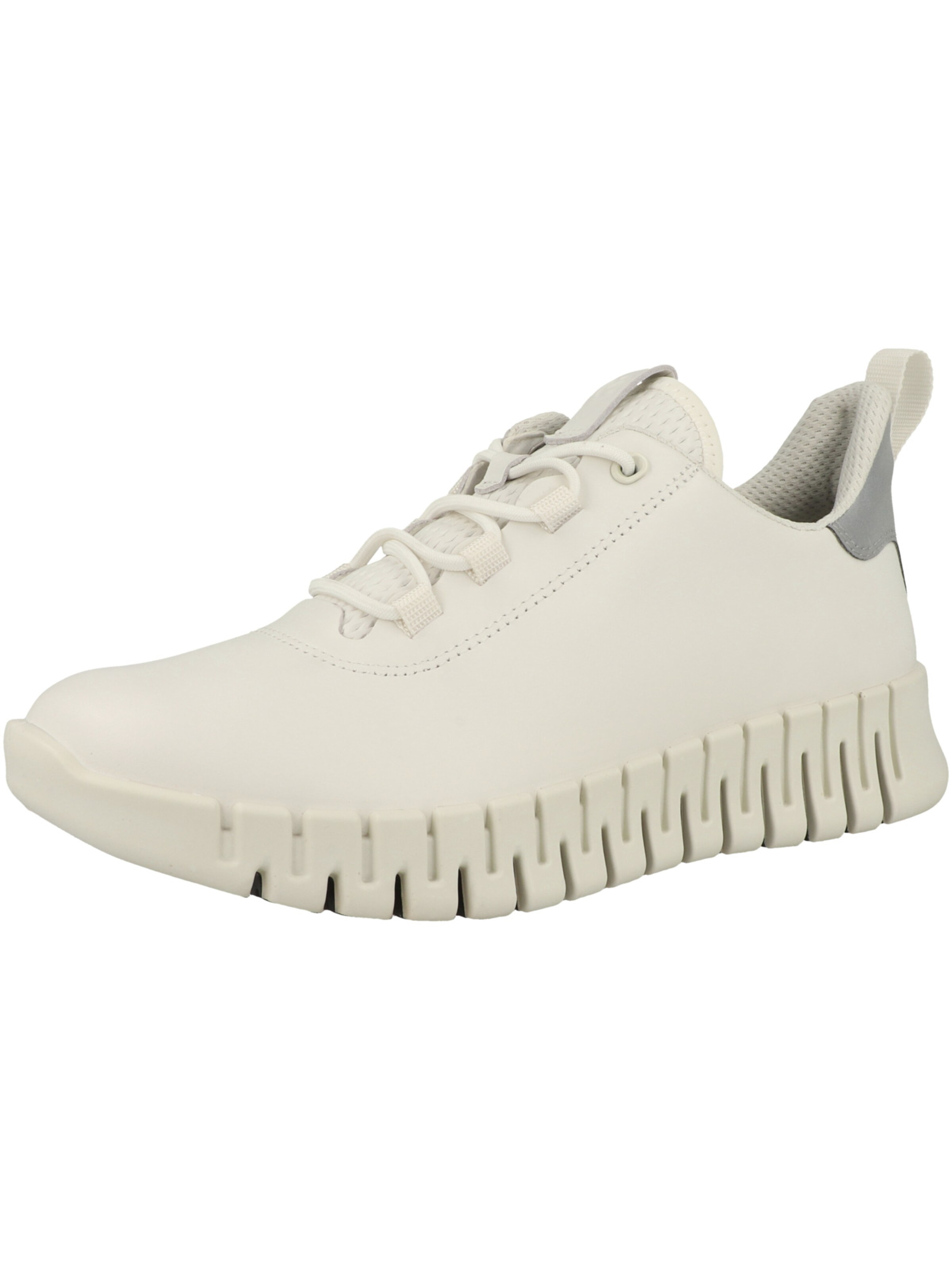 ECCO Platform trainers 'Gruuv' in White: front