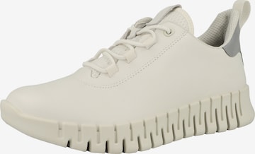 ECCO Низкие кроссовки 'Gruuv' в Белый: спереди