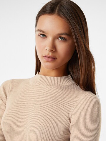 Bershka Neulemekko värissä beige