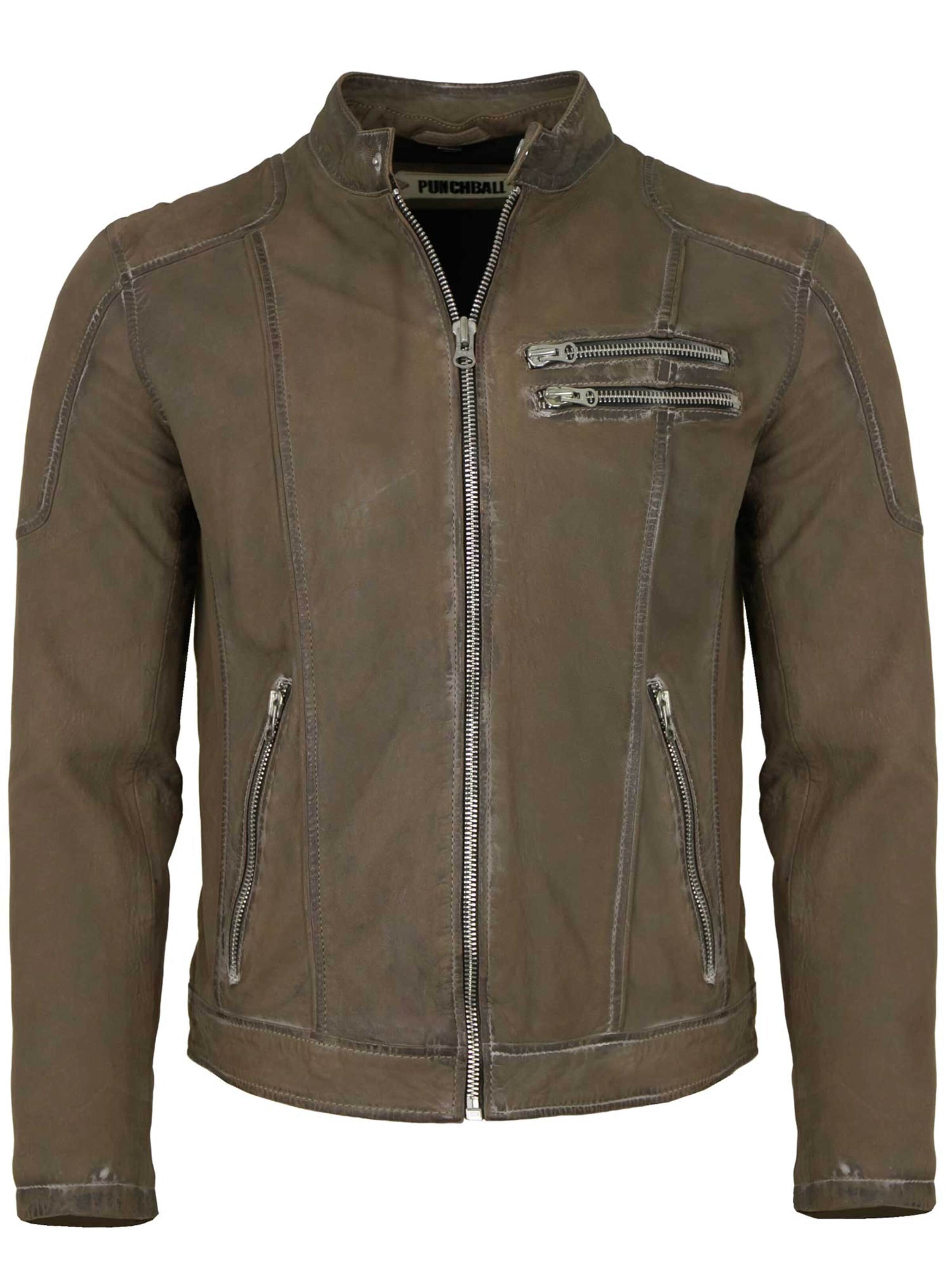 PUNCHBALL Between-season jacket 'Doran' in Brown