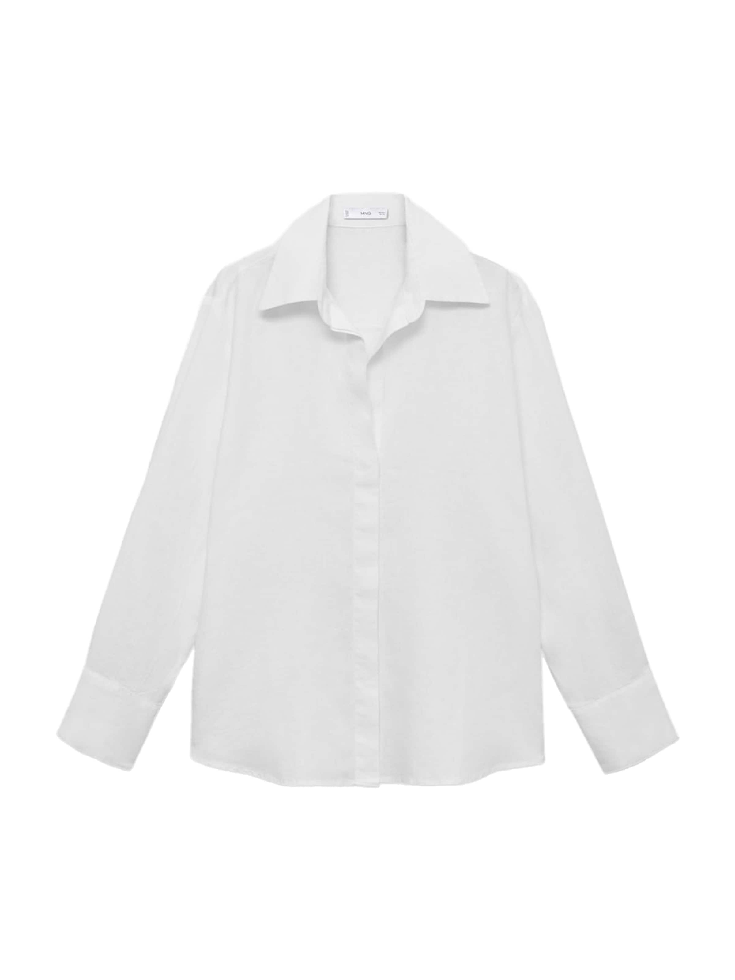 MANGO Bluzka &#x27;SAMARI&#x27; w kolorze biały: przód