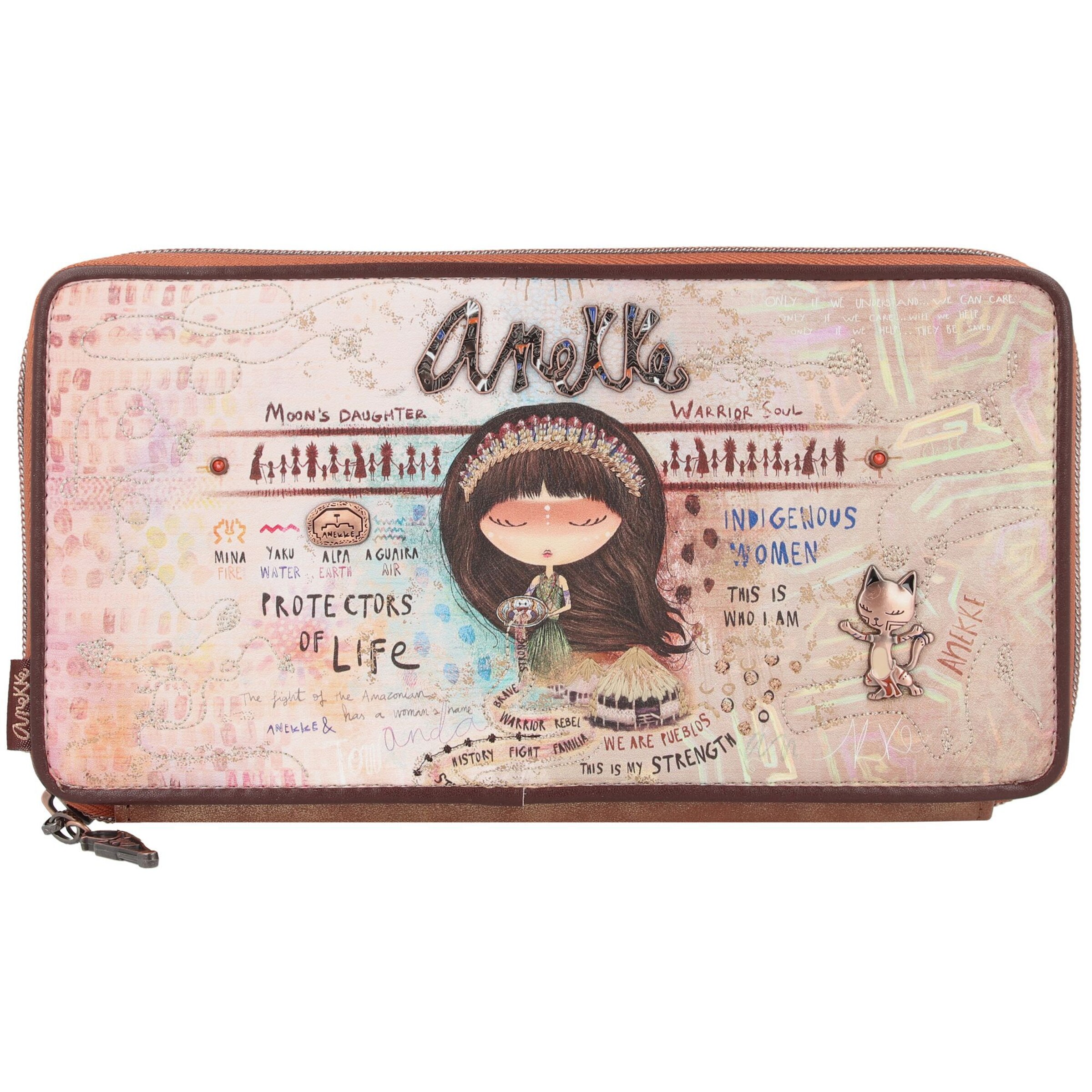 Anekke Wallet 'Menire' in Mixed colors: front