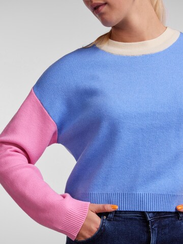 PIECES Pullover 'Tea' in Blau