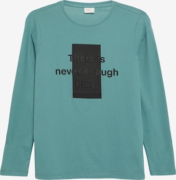 T-Shirt s.Oliver en vert : devant