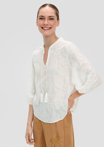 s.Oliver BLACK LABEL Blouse in Beige: front