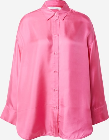 Samsøe Samsøe Bluse 'Marika' i pink: forside