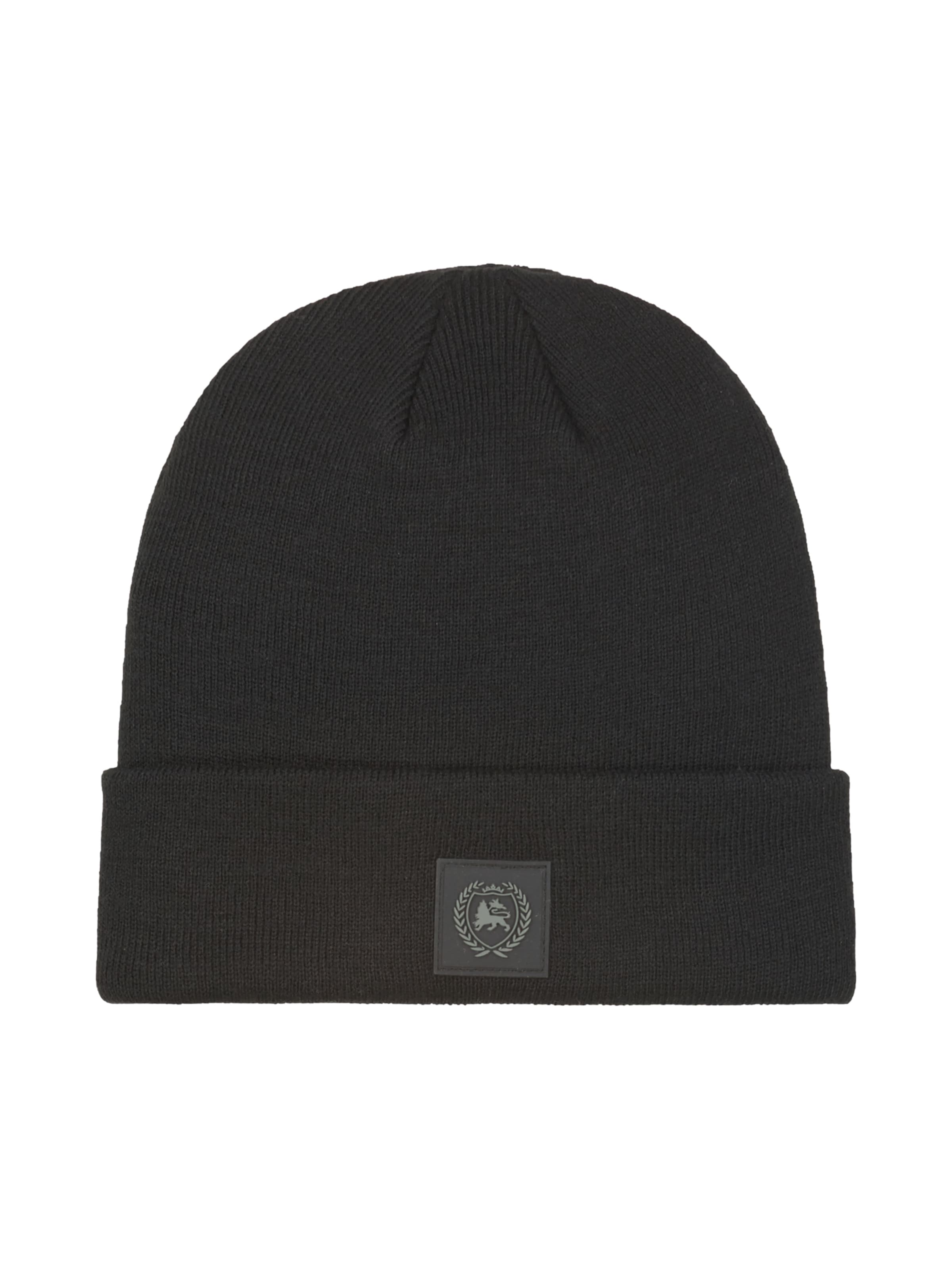 LERROS Beanie in Black: front