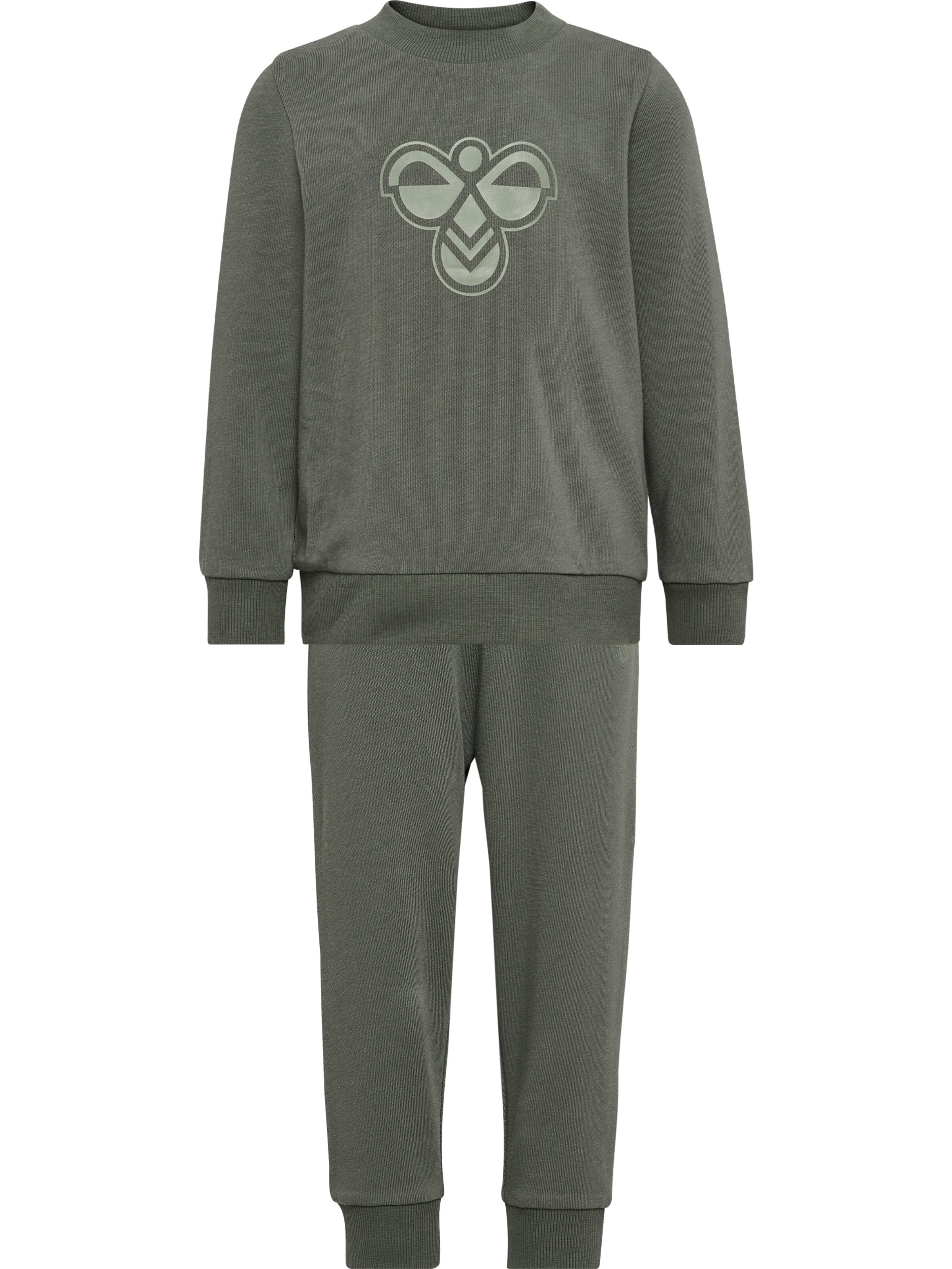 Hummel Set in Grau: Vorderseite