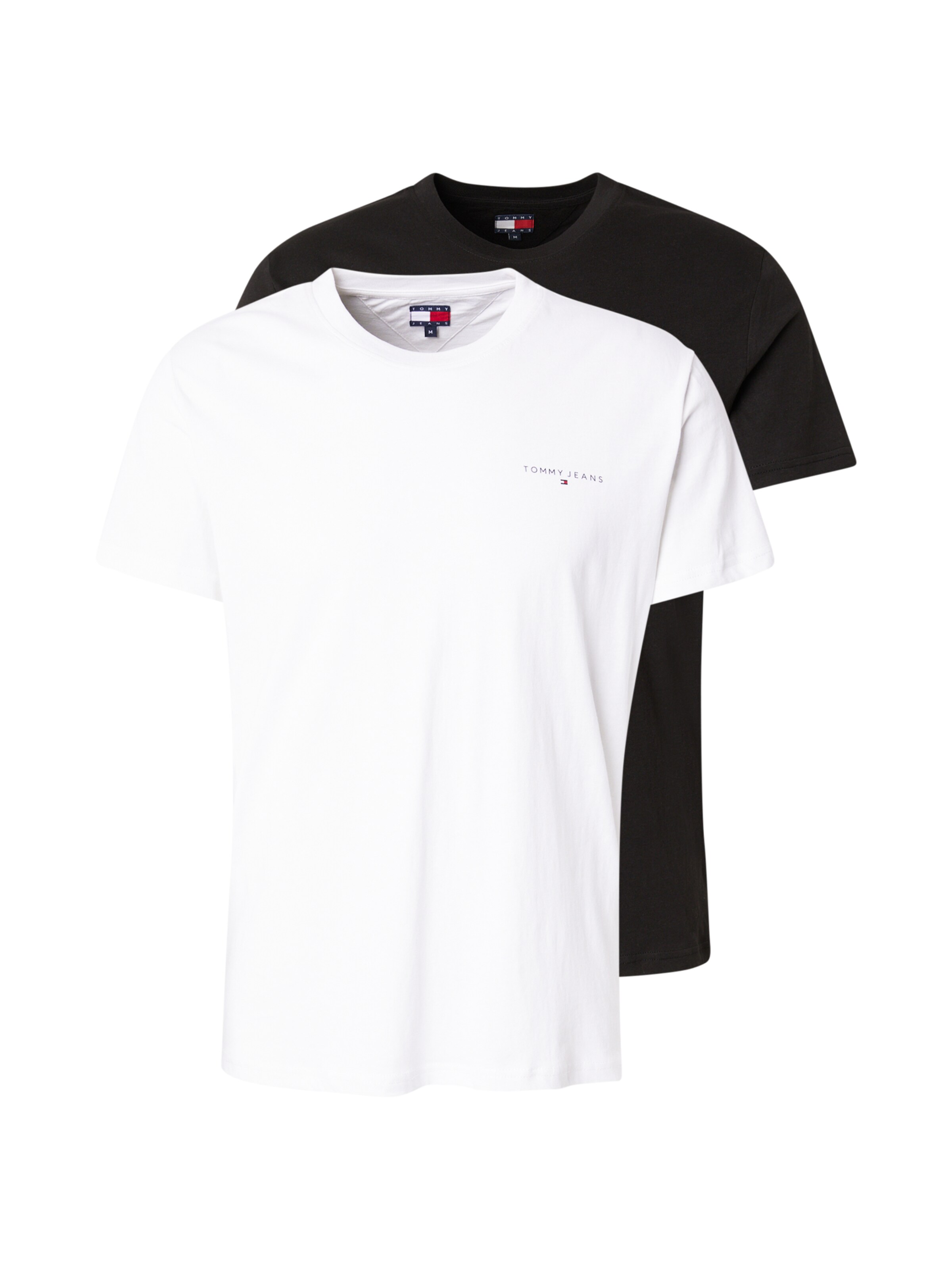 T-Shirt Tommy Jeans en noir : devant