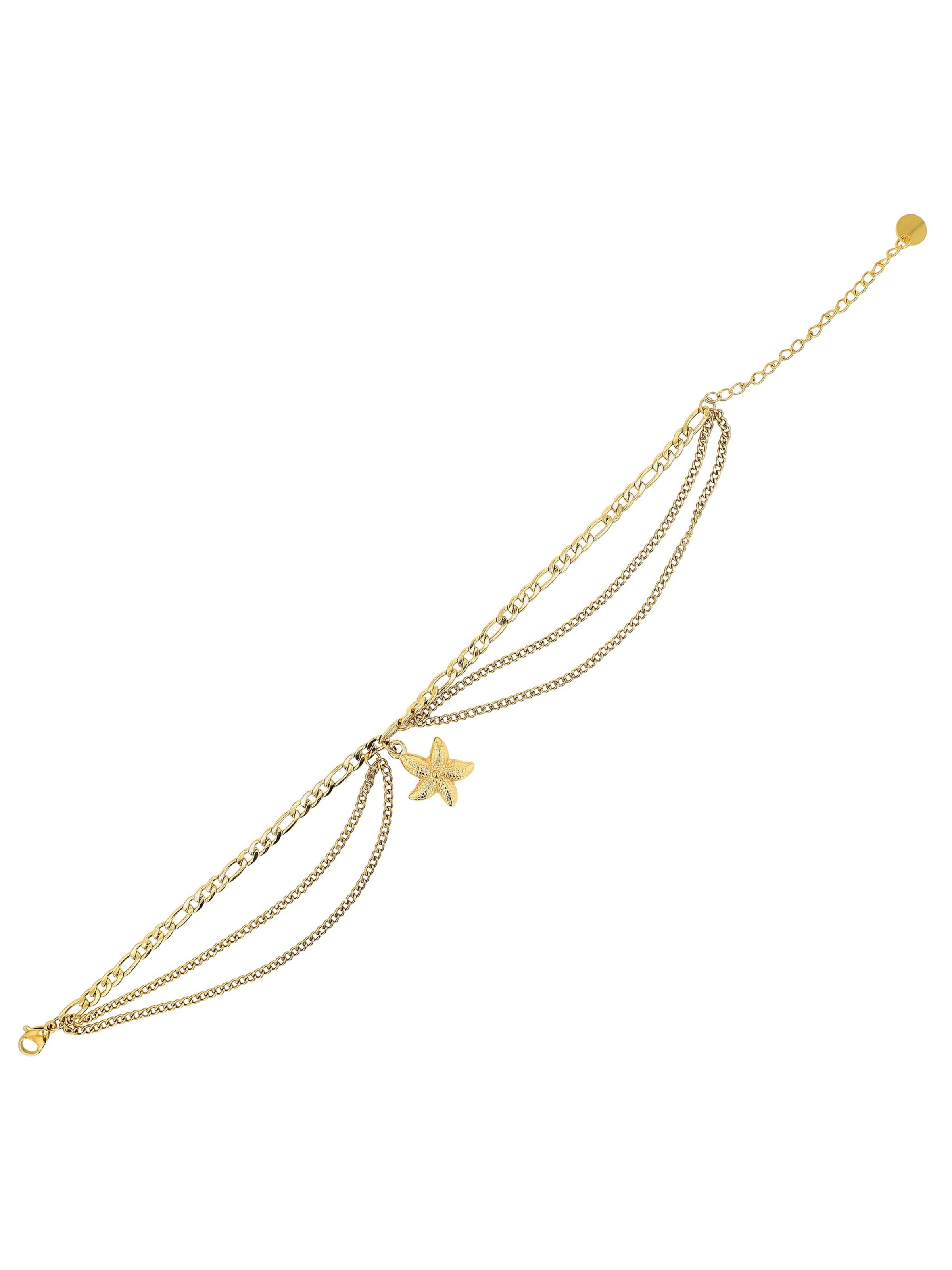 Akzent Fußschmuck 'Dyre, langlebig'‌‌‌‌‌‌‌‌ in Gold