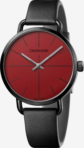 Calvin Klein Quarzuhr in Rot: predná strana