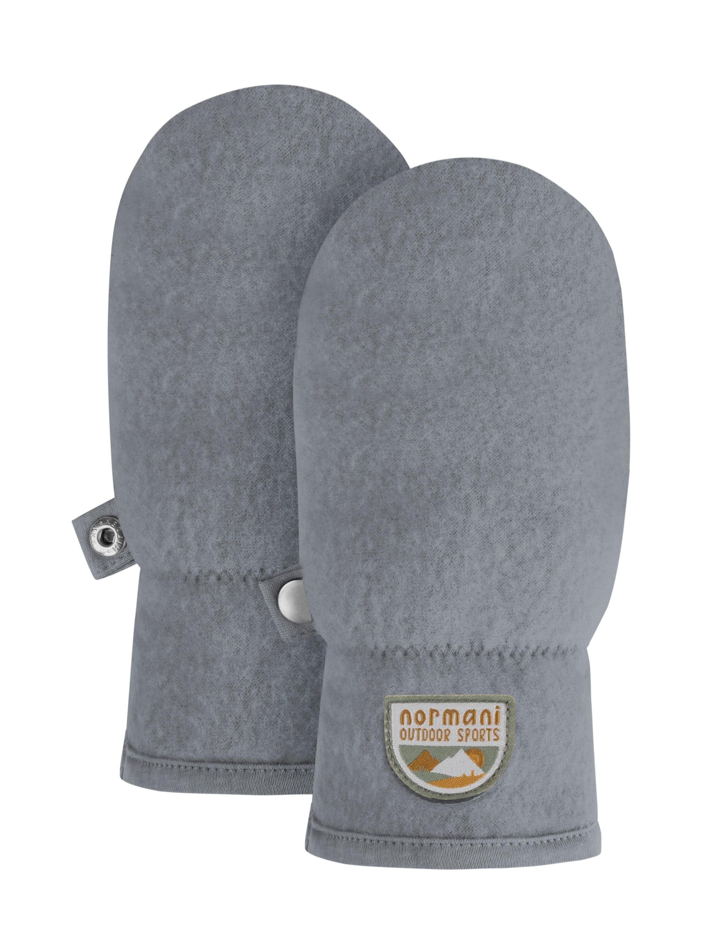 normani Handschoenen 'Wäldi' in Grijs: voorkant