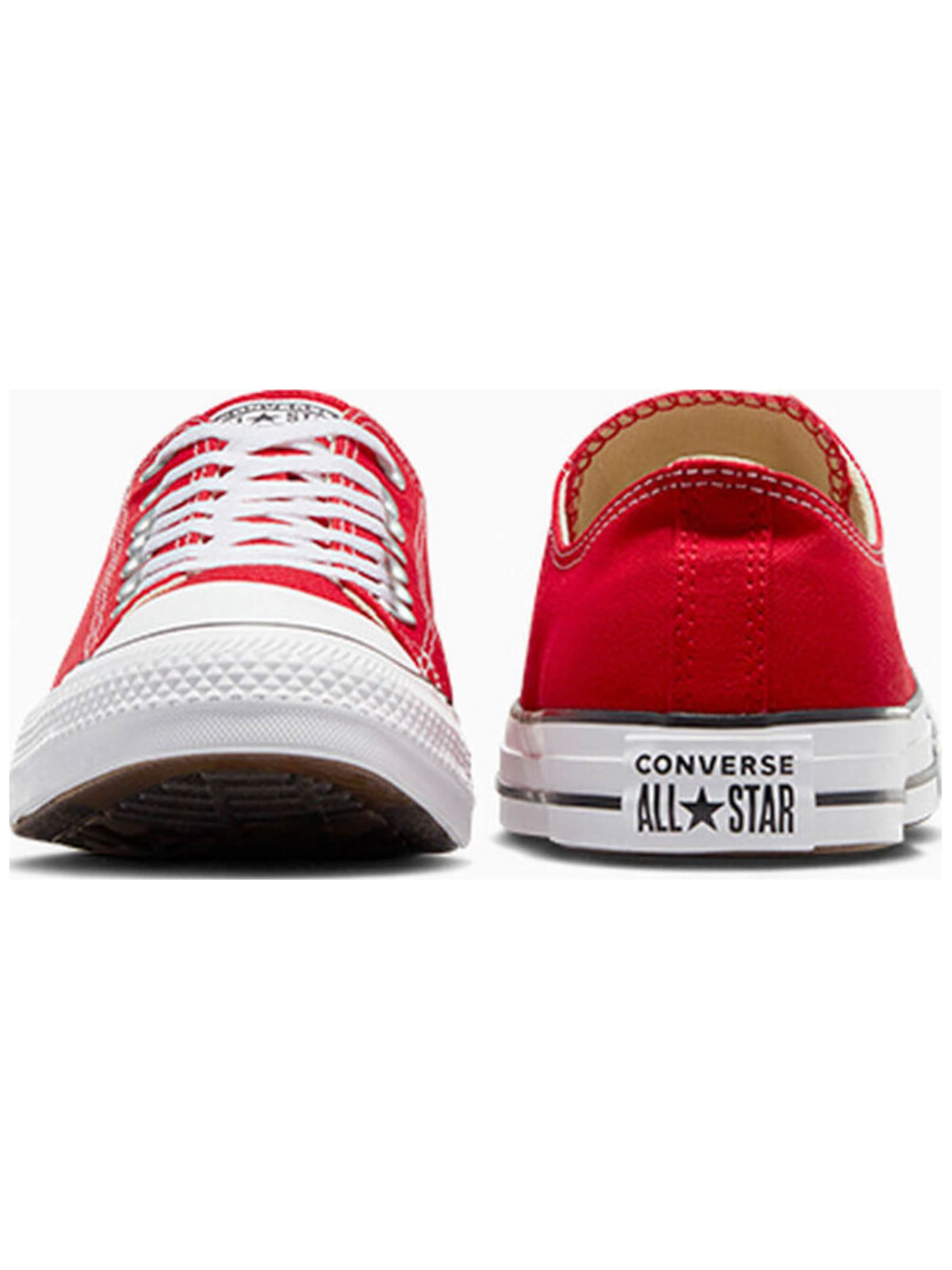 CONVERSE - Zapatillas deportivas bajas 'Converse Chuck Taylor All Star Ox' en rojo