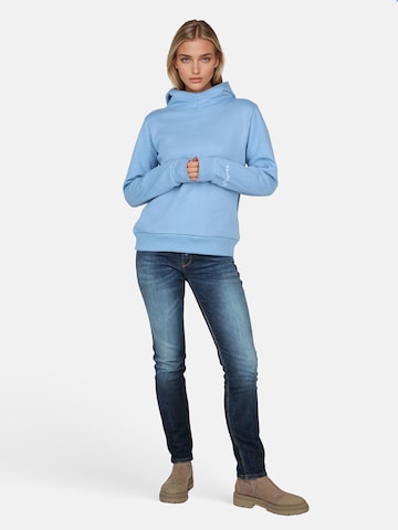 salzhaut Sweatshirt 'Talken' in Blau