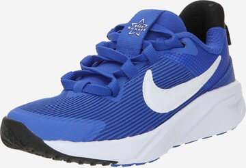 Chaussure de sport 'Star Runner 4' NIKE en bleu : devant