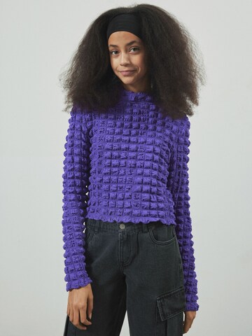 NAME IT Blouse in Purple: front