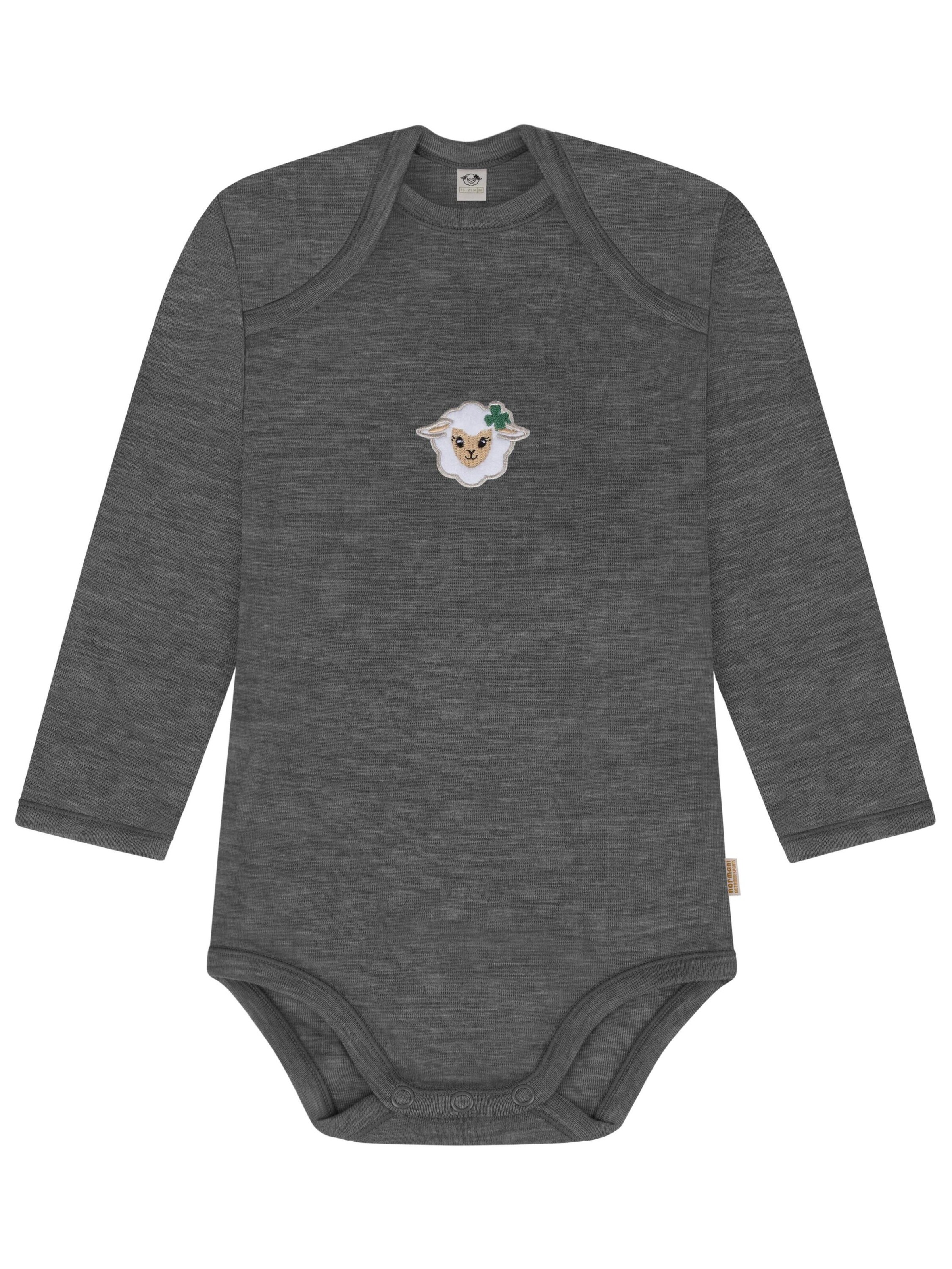 normani Romper/bodysuit 'Auckland' in Grey: front