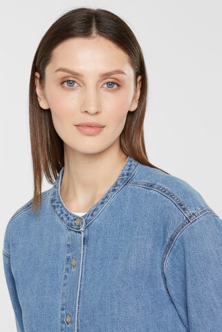 SENSES.THE LABEL Blouse in Blue