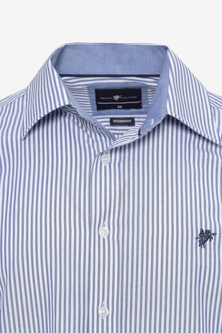 DENIM CULTURE Regular fit Overhemd 'GORDON' in Blauw