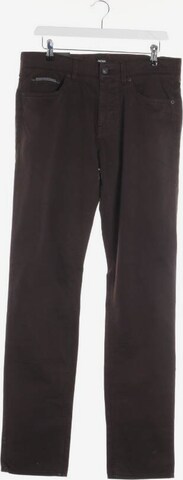BOSS Pants in 32 x 34 in Brown: front