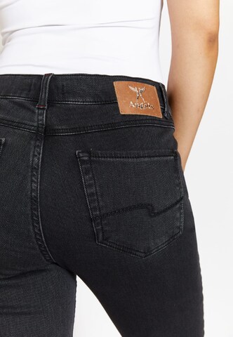 Angels Slimfit 5-Pocket Jeans in Grau