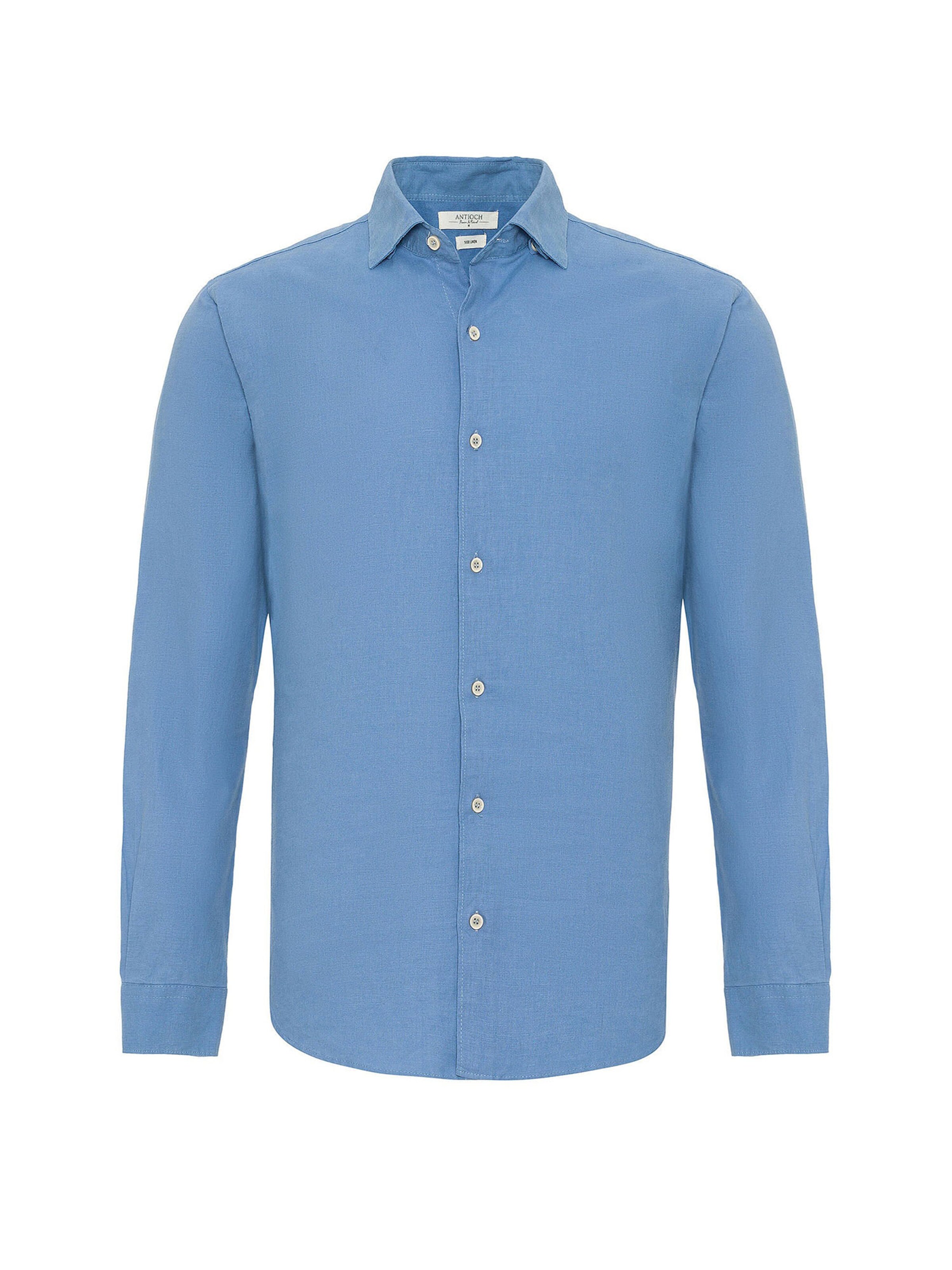 Antioch Regular fit Overhemd in Blauw: voorkant