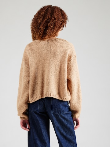 OUI Strickjacke in Braun