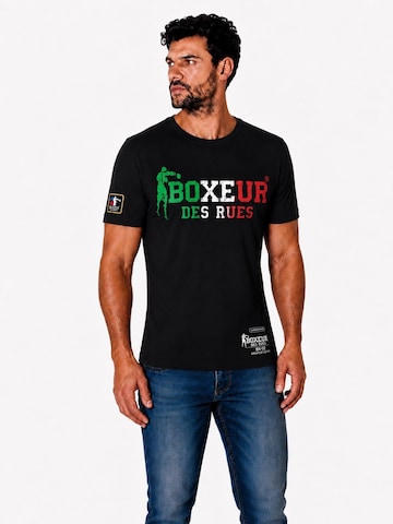 Boxeur des Rues Shirt in Zwart
