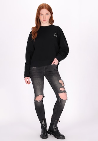 DreiMaster Vintage Sweatshirt in Schwarz