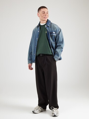 Calvin Klein Jeans Mikina - Zelená