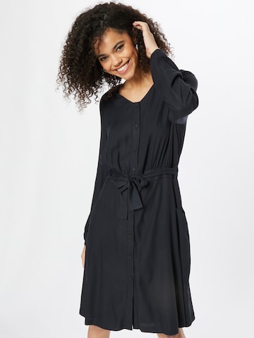 SKFK Shirt Dress 'NEGU' in Black: front