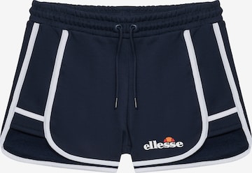 ELLESSE - Regular Calças 'Renetina' em azul: frente