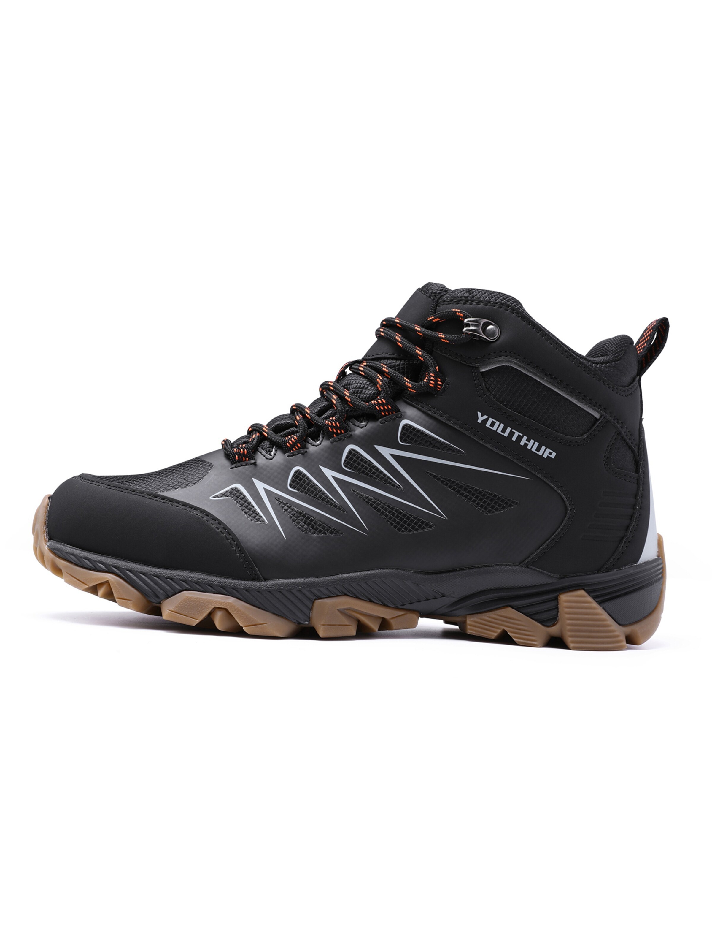 YOUTHUP Athletic Shoes 'Gipfel' in Black