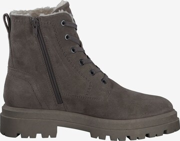 s.Oliver Lace-Up Ankle Boots in Grey