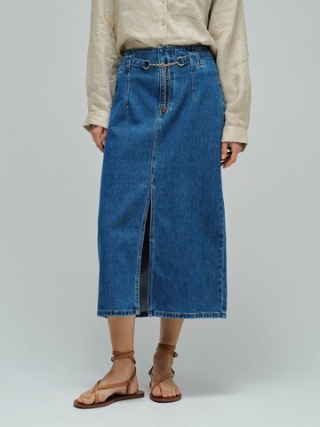 Salsa Jeans Skirt in Blue: front