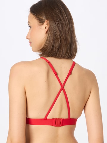 ETAM Trikotni nedrčki Bikini zgornji del 'ISA' | rdeča barva