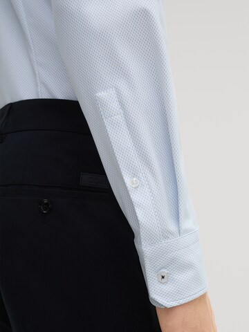 Coupe slim Chemise 'Travel Pit' JOOP! en blanc