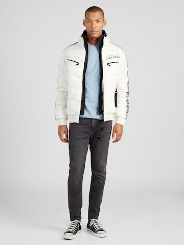 CAMP DAVID Prehodna jakna | bela barva