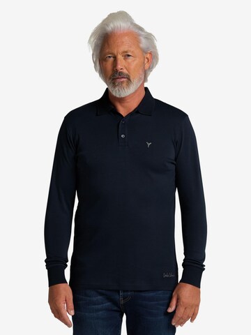 Carlo Colucci Shirt 'Corneanu' in Blauw: voorkant