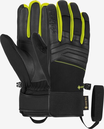REUSCH Full finger gloves 'Jupiter' in Yellow: front