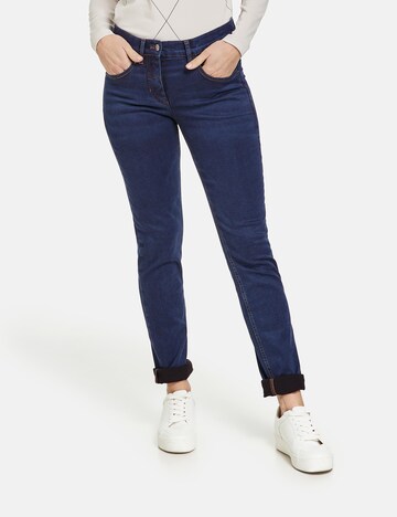 GERRY WEBER Regular Jeans i blå