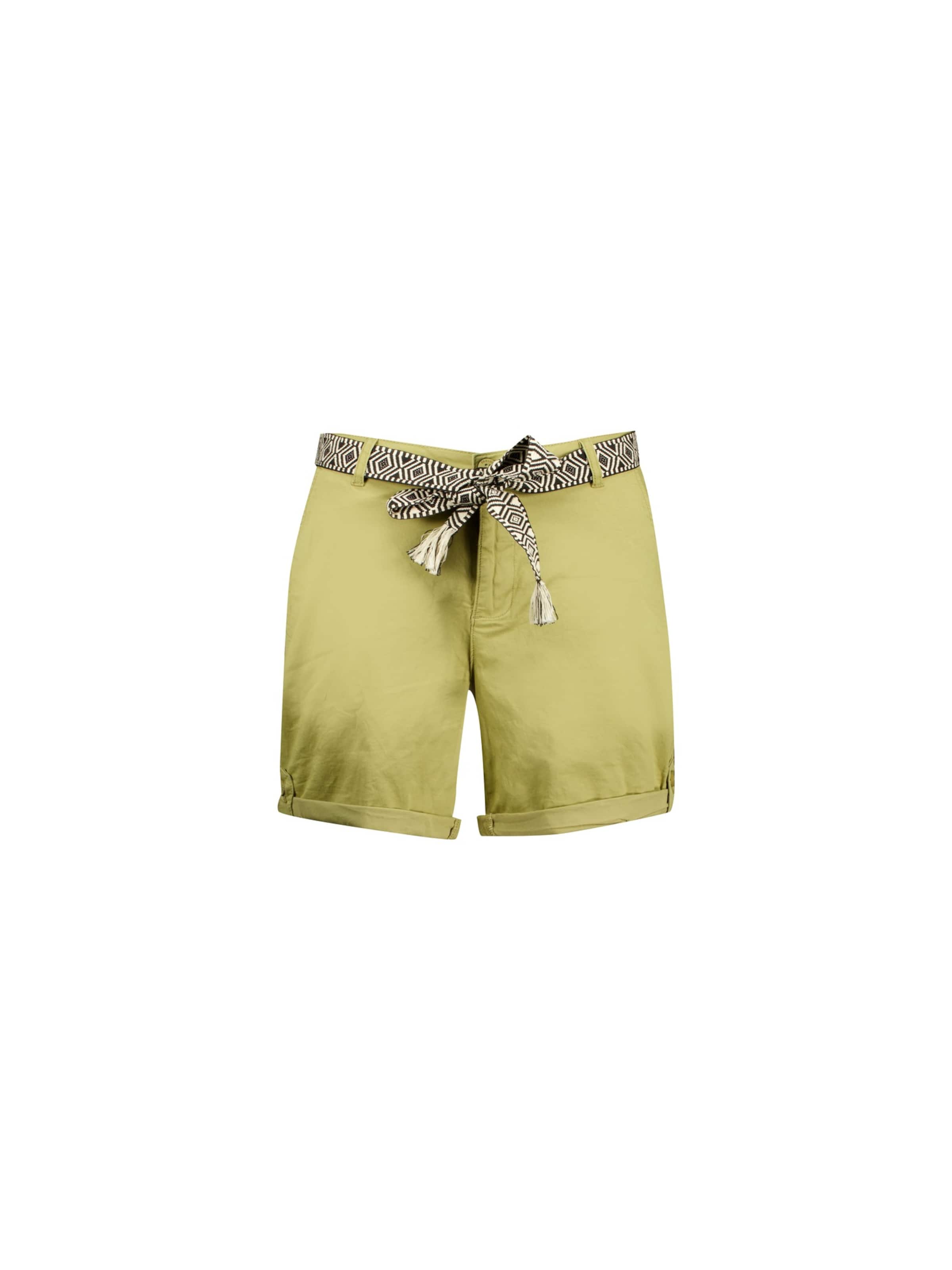 Deeluxe Regular Broek 'Kaija' in Groen: voorkant