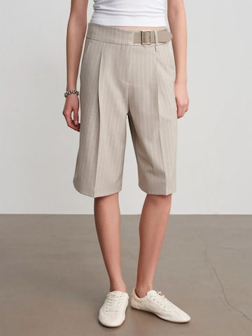 Wide leg Pantaloni di Dilvin in beige