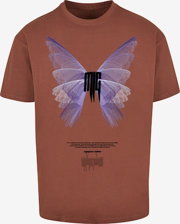 T-Shirt 'Metamorphose V.6' MJ Gonzales en marron : devant