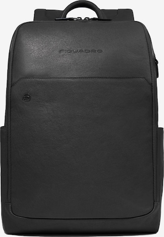 Piquadro Rygsæk i sort: forside