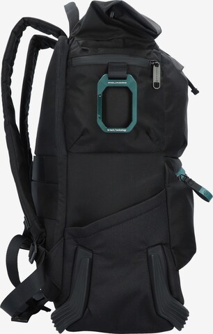 Piquadro Backpack 'Corner' in Black