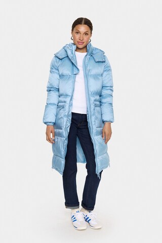 SAINT TROPEZ Winter coat 'SZ Frances' in Blue