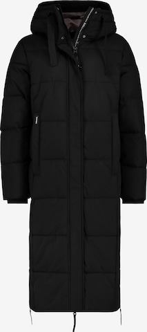 Sublevel Mantel in Schwarz: Vorderseite