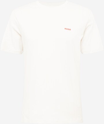 T-Shirt 'Dero' HUGO en beige : devant