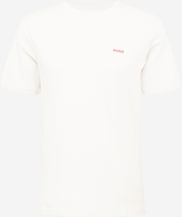 HUGO T-Shirt 'Dero' in Beige: predná strana
